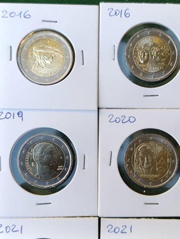 Italië. 2 Euro 2016/2026 (20 monete) (Zonder minimumprijs)
