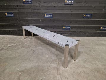 Etagère | 1 niveau | RVS | 200 cm | horeca, Articles professionnels