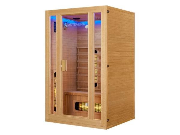 Veiling - Infraroodcabine Nyborg S120V - 120x105x190cm, Sport en Fitness, Sauna, Nieuw