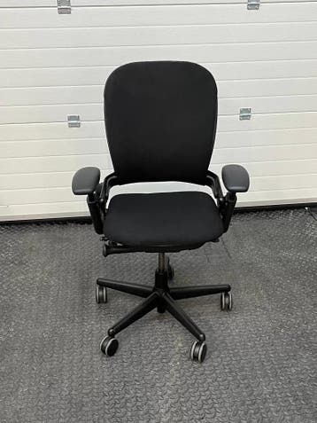 Steelcase Leap V1, Huis en Inrichting, Bureaustoelen, Verzenden, Zwart, Zo goed als nieuw, Bureaustoel