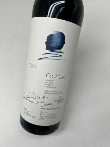 2022 Opus One Robert Mondavi Rothschild - Napa Valley - 1, Nieuw