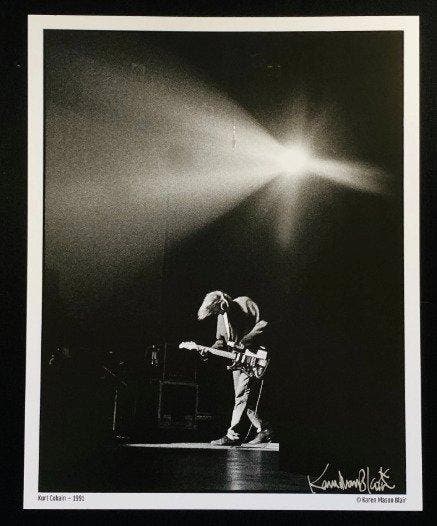 Karen Mason Blair - Kurt Cobain - Live At Paramount - 1991, Antiek en Kunst, Kunst | Designobjecten