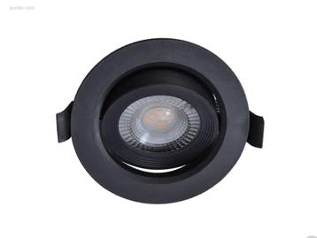 (100 x) 100 x 4.9W SMD LED Inbouwspot 6000K zwart..., Huis en Inrichting, Nieuw