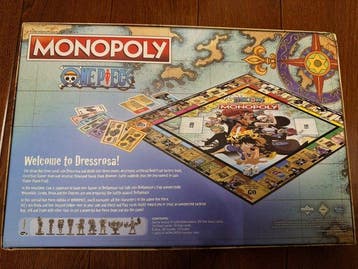 Jeu de société - Monopoly One Piece Edition - Plastique