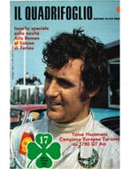1970 ALFA ROMEO IL QUADRIFOGLIO MAGAZINE 17 ITALIAANS