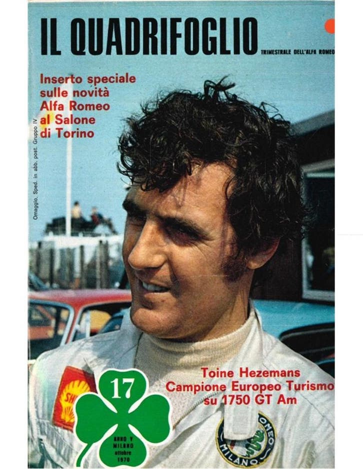 1970 ALFA ROMEO IL QUADRIFOGLIO MAGAZINE 17 ITALIAANS, Boeken, Auto's | Folders en Tijdschriften