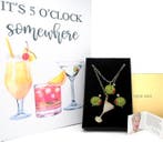 Heidi Daus - Martini-cocktailset van Swarovski-kristallen -