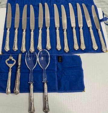 Di Cristofalo - Bestekset voor 12 personen (64) - Verzilverd