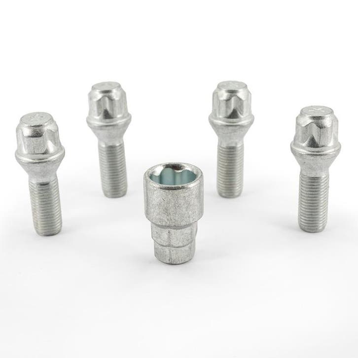 H&R Wielslotenset M14x1.50x31mm konisch - 4 slotbouten incl., Auto-onderdelen, Ophanging en Onderstel, Nieuw, Verzenden