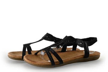 Dolcis Sandalen in maat 39 Zwart, Kleding | Dames, Dolcis, Verzenden, Zwart, Sandalen of Muiltjes