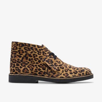 CLARKS Maat 38 Desert Bt Evo. Dames Veterschoenen - Leopa..., Verzenden