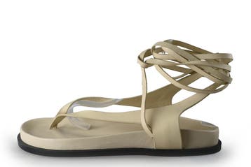 A.emery Sandalen in maat 39 Beige, Verzenden, Sandalen of Muiltjes, Gedragen, A.emery