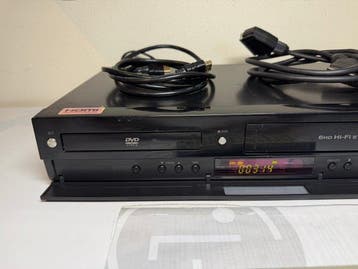 LG V390H DVD/VHS Combi Home movie
