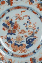 Kangxi (1662-1722) - Bord - Floral Basket, Penzai,