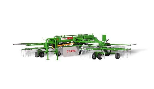 Sipma ZK650T hark dubbele rotor, Zakelijke goederen, Landbouw | Werktuigen