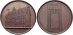 Bronze-medaille o Jahr um1850 (ansicht des Rat 1610 medai..., Verzenden