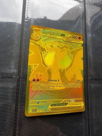 Pokémon - 1 Card - Dracaufeu, Mega Charizard X 130/094, Nieuw