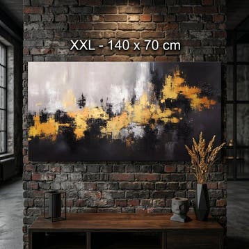Monika Spiewak - Abstract - Oil Painting Stretched On The
