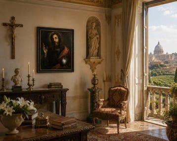 Escuela Barroca Italiana (XVIII) - Salvattori Mundi, Antiek en Kunst