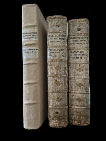 Charles du Fresne, sieur du Cange - Glossarium ad Scriptores