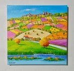 Giulio Morandi (XX-XXI) - Paesaggio Toscano in Collina