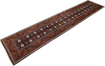 Baloch - Antiek - Loper - Vloerkleed - 450 cm - 94 cm -, Nieuw