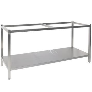 Rvs tafelonderstel met bodemschap 1700x600x900 mm, Verzenden, Nieuw in verpakking