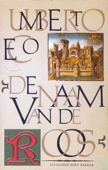 De naam van de roos - Eco, Boeken, Verzenden, Nieuw