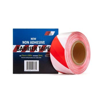 Afzetlint Rood/Wit Rol 500M, Verzenden, Nieuw