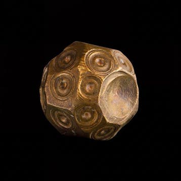 Byzantijns Museumkwaliteit balansgewicht – veelvlakvorm met
