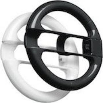 Wii Stuur / Wheel (2 stuks) (Third Party) (Wii Accessoires), Ophalen of Verzenden, Zo goed als nieuw