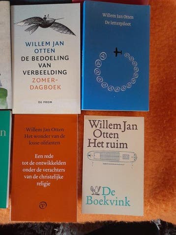 Willem Jan Otten - 14 gesigneerde werken van Willem Jan
