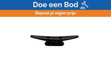 Bieden: Allpa Durable Black Marine Line Cleat, Watersport en Boten, Ophalen of Verzenden, Nieuw
