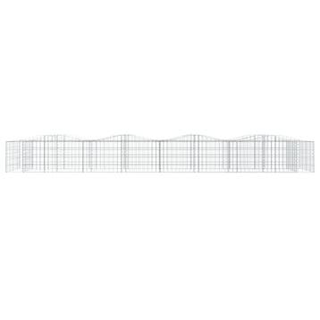 vidaXL Schanskorf gewelfd verhoogd 600x100x50 cm, Tuin en Terras, Verzenden, Nieuw