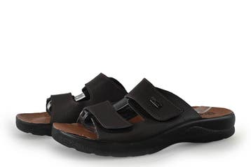 Fly Flot Slippers in maat 44 Bruin, Kleding | Heren, Slippers, Bruin, Verzenden, Zo goed als nieuw