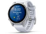 Garmin fnix 8 - Smartwatch - 1,4 AMOLED-scherm RVS body -, Handtassen en Accessoires, Smartwatches, Verzenden, Zo goed als nieuw