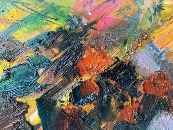 Massimo Nesti (1967) - Vegetazione al tramonto