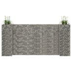 vidaXL Gabion plantenbak H-vormig 260x40x120 cm staaldraad, Verzenden, Nieuw