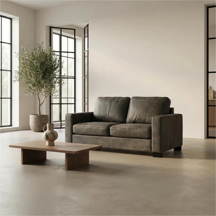 Leren bank Energy - 2 zits, Maison & Meubles, Canapés | Salons, Enlèvement ou Envoi