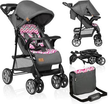 Lionelo Emma Plus Buggy en Kinderwagen - Licht en Duurzaa..., Enfants & Bébés, Buggys, Verzenden