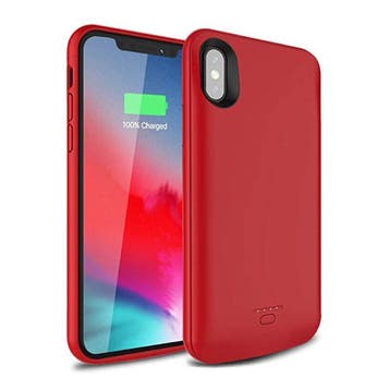 iPhone XS Max 5000mAh Slim Powercase Powerbank Oplader, Verzenden