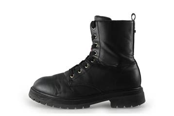 Tommy Hilfiger Veterboots in maat 37 Zwart, Verzenden, Overige typen