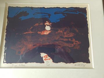 Pierre Alechinsky (1927) - Trou blanc