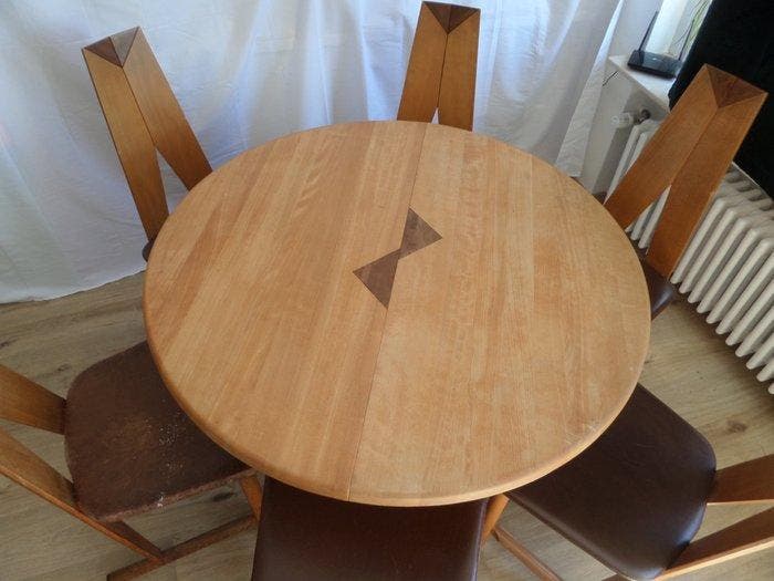 Table à manger - Dans le style de Søren Nissen & Ebbe Gehl -, Antiek en Kunst, Kunst | Designobjecten