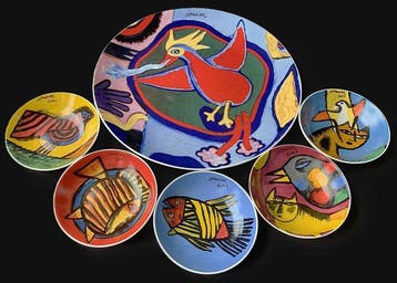 Corneille - Service de dîner (6) - Porcelaine - Grande