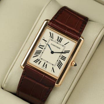 Cartier - Tank Louis XL Rose Gold - 3280 - Homme - 2010-2020