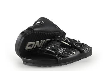 Vingino Slippers Meisjes in maat 32 Zwart, Verzenden, Schoenen