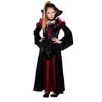 Halloween Vampier Kostuum Koningin Kind, Kinderen en Baby's, Verzenden, Nieuw