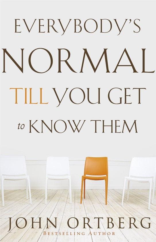 Everybodys Normal Till You Get to Know Them 9780310340485, Boeken, Taal | Engels, Gelezen, Verzenden