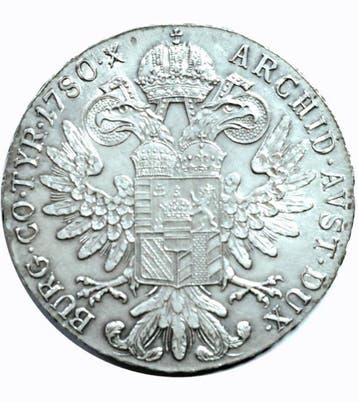 Autriche. Marie-Thérèse. 1 Thaler (taler) 1780 / Restrike, Timbres & Monnaies